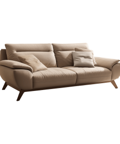 Alternative view of Leather and Fabric Sofas
