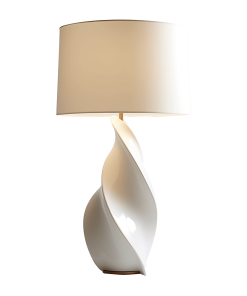 Alternative view of Traditional Ivory Table Lamp